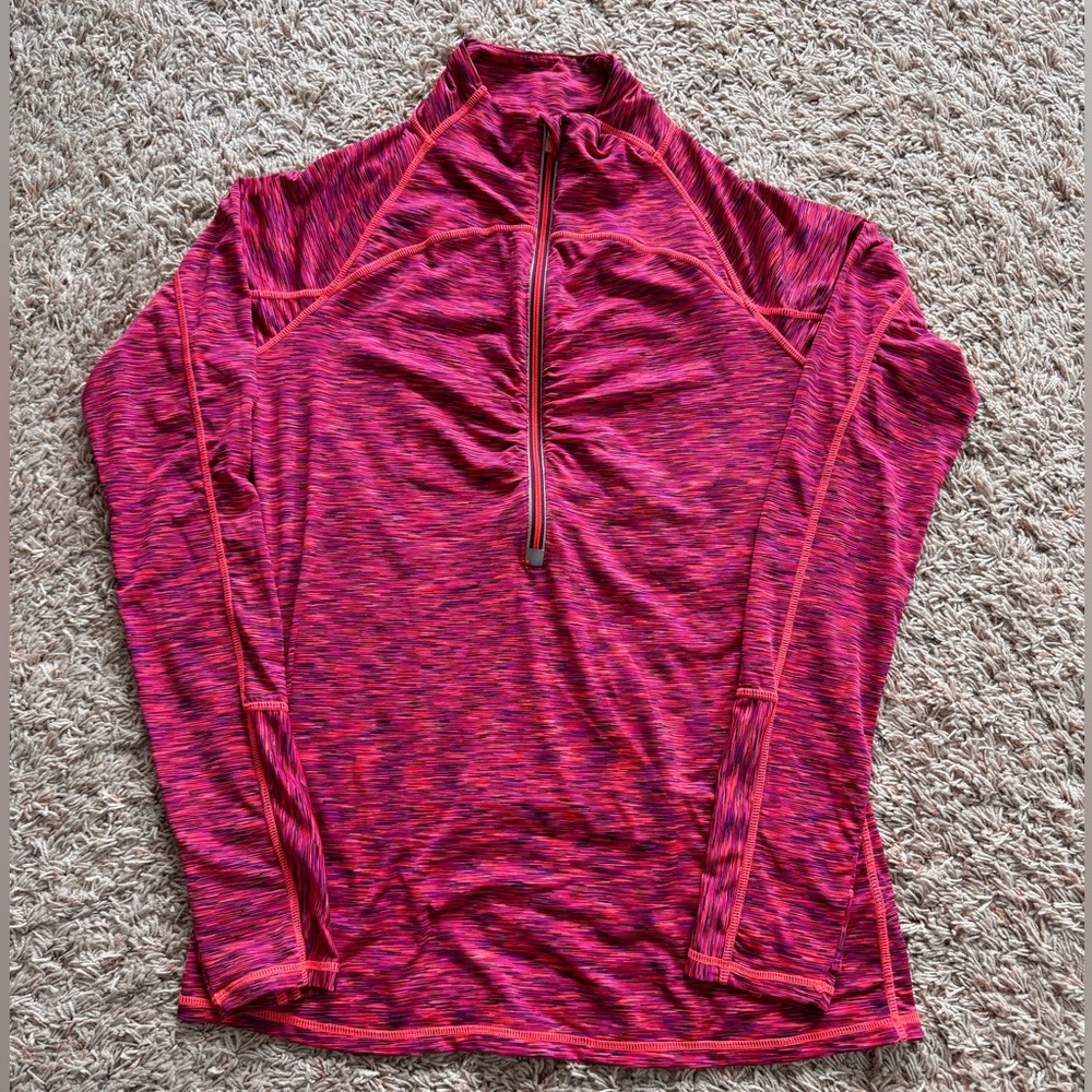 Athleta half zip athletic long sleeve